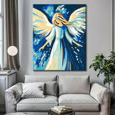 Painting by Numbers Leading Angel Art